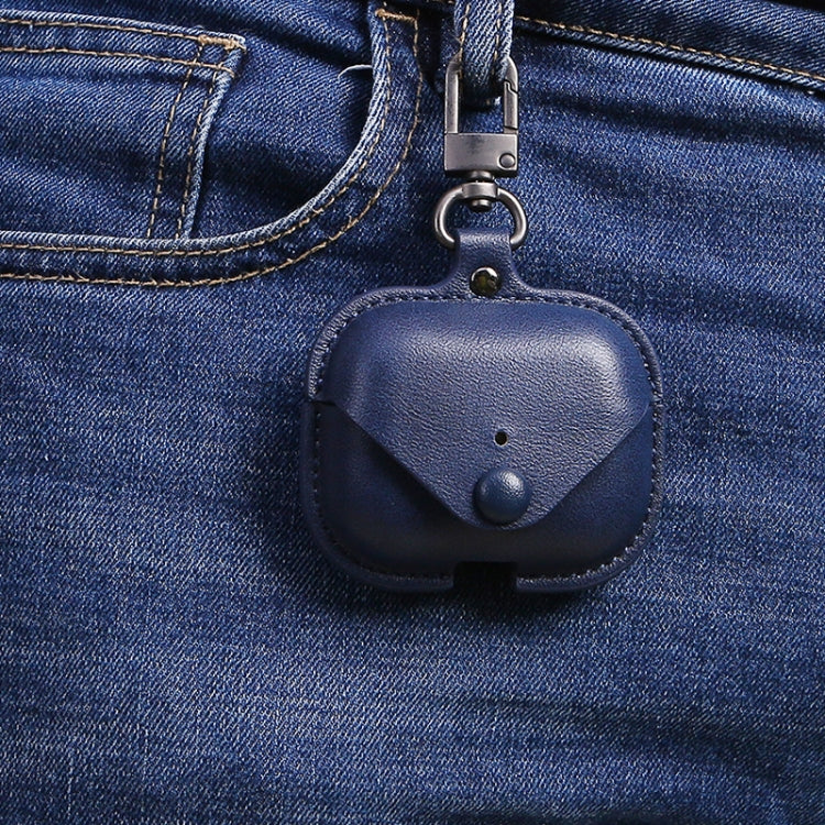 Custodia protettiva in pelle PU per AirPods Pro