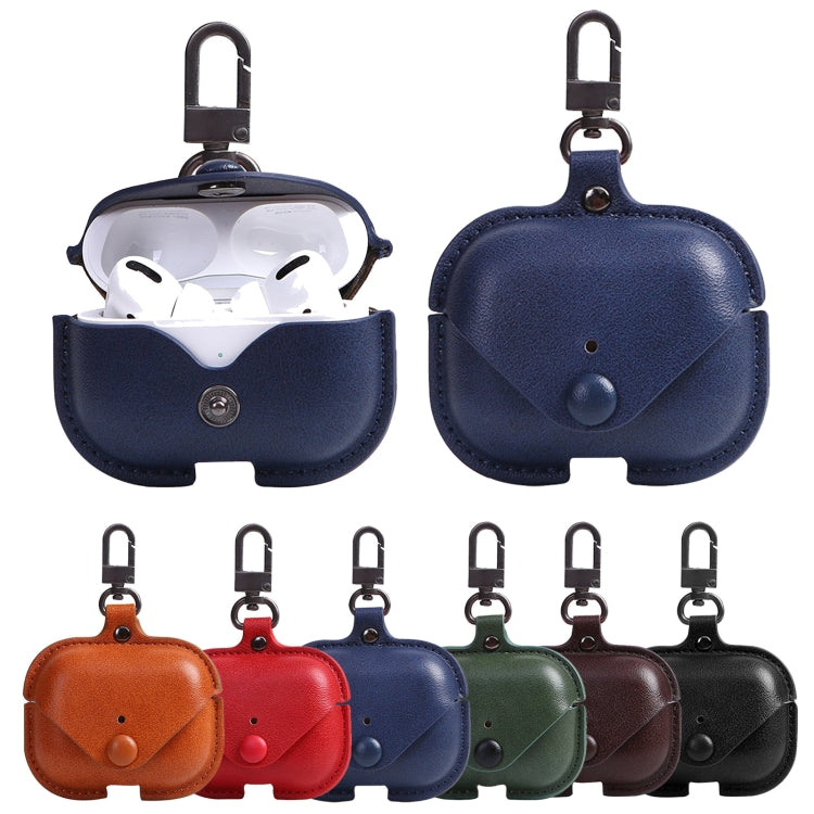 Custodia protettiva in pelle PU per AirPods Pro
