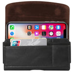 Custodia portafoglio in pelle per smartphone 5,2"