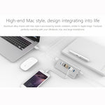 HUB ORICO M3H7-V1 in lega di alluminio 7 porte USB 3.0 con alimentatore da 30 W, M3H7-V1