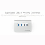 HUB ORICO M3H4-V1 in lega di alluminio 4 porte USB 3.0, M3H4-V1