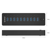 HUB ORICO P10-U3-V1 10 porte USB 3.0, USB 3.0