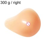 AS4 Forma a spirale Riabilitazione postoperatoria Seni finti Cuscinetto per seno in silicone Copricapezzoli 300 g/Destra, 300g/Right