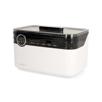 Ultrasonic Jewelery Cleaner | Mains Powered | 220 - 240 V AC 50/60 Hz | Euro / Type-C (CEE 7/16) | White | Plastic