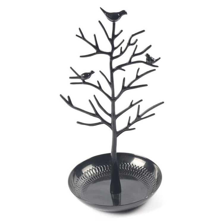 Espositore per gioielli, collana, orecchini, orecchini a forma di albero di uccellino