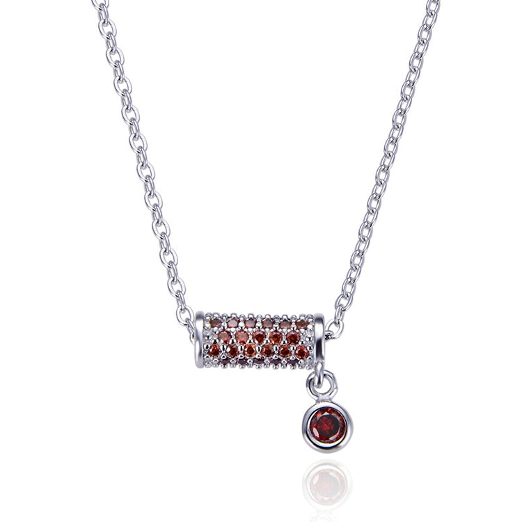 Collana con pendente a vita piccola in argento sterling S925 moda donna