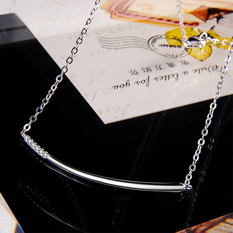 Collana a catena clavicolare con ciondolo a vita piccola in argento sterling S925 moda donna