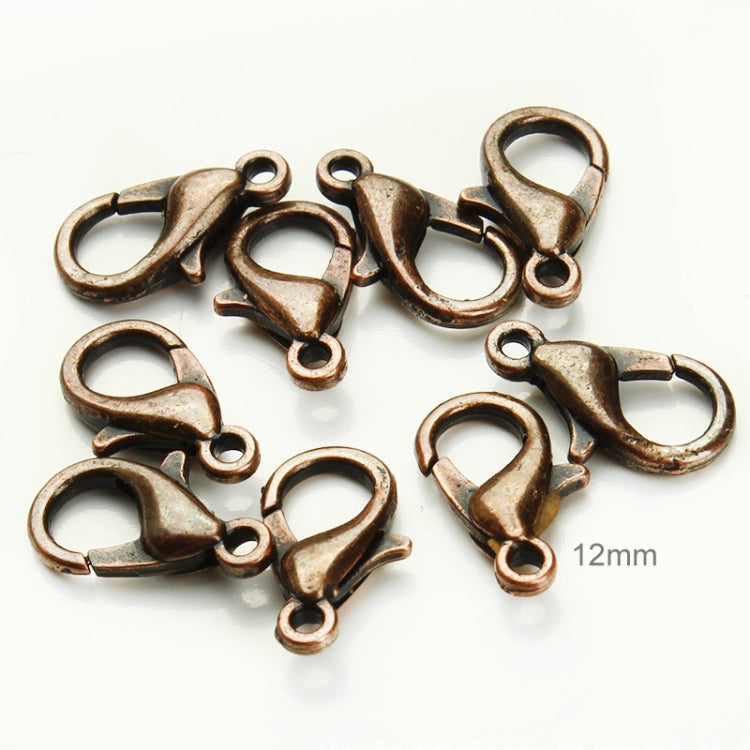 1000 accessori per gioielli fai da te da 12 mm, artigli di aragosta in lega di alta qualità, 1000 PCS