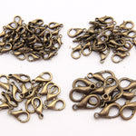 1000 accessori per gioielli fai da te da 12 mm, artigli di aragosta in lega di alta qualità, 1000 PCS