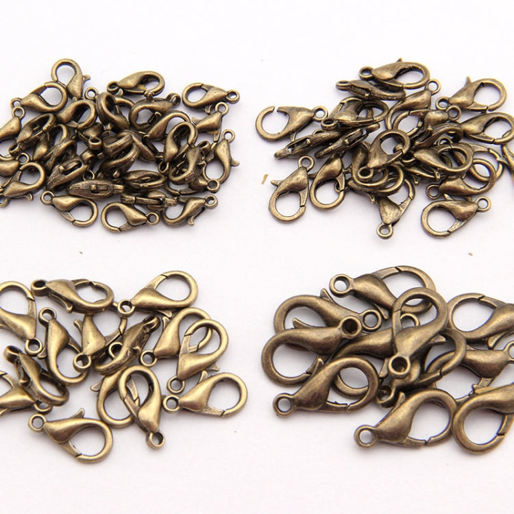 1000 accessori per gioielli fai da te da 12 mm, artigli di aragosta in lega di alta qualità, 1000 PCS