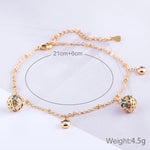 Bracciale tutto-fiammifero regolabile con zirconi e perline da donna alla moda Bracciale placcato in oro per matrimonio sposa (oro)