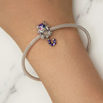 SCC2529 Sterling Silver S925 Fantasy Magic Cat Ciondolo Accessori Bracciale fai da te Perline, SCC2529
