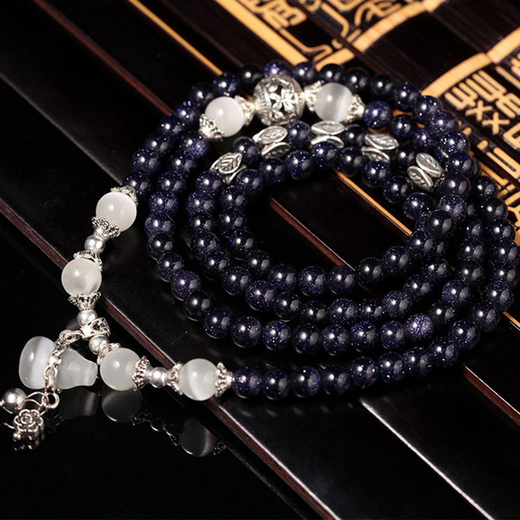 Bracciale con perline di granato accessorio per gioielli di moda, Garnet, Blue Sandstone & Calabash, Red Agate & Buddha Head, Aquamarine & Longevity Lock, White Jade, Pink Crystal & Cat, Pink Crystal & Elephant & Fish, Red Agate & Elephant             ...