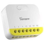 Relè smart Sonoff MINI-ZB2GS-L Zigbee 2 canali senza neutro 6920075743463 MINI-ZB2GS-L K497