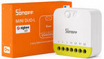 Relè smart Sonoff MINI-ZB2GS-L Zigbee 2 canali senza neutro 6920075743463 MINI-ZB2GS-L K497