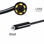 Telecamera endoscopica USB e micro-USB con luce LED 5 metri 6917549464153 K555