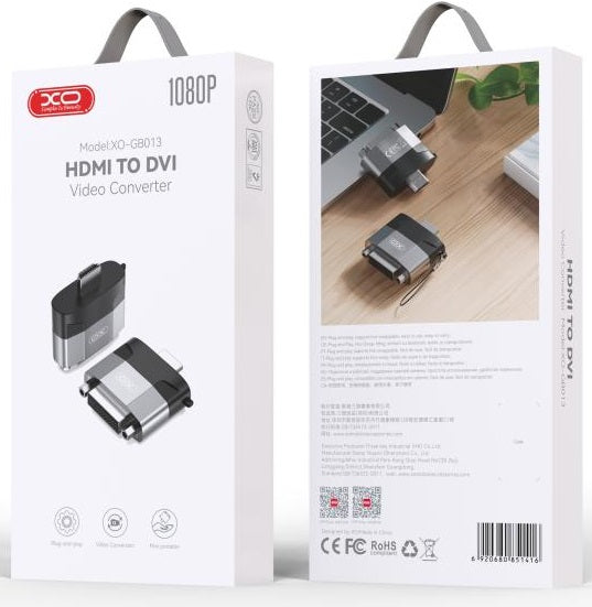 Adattatore video HDMI - DVI XO 6920680851416 GSM176823 K561