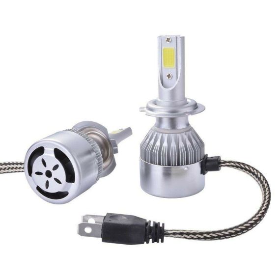 Coppia Fari auto a LED 36W 3800lm 6000K Modello H4