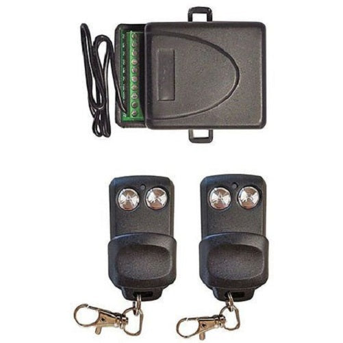Kit automazione ricevitore+2 telecomandi 433MHz