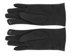 Guanti touchscreen neri con copertura termica in tessuto rimovibile taglia unica Unisex  Iso Trade 5902802908933 00006413 K617