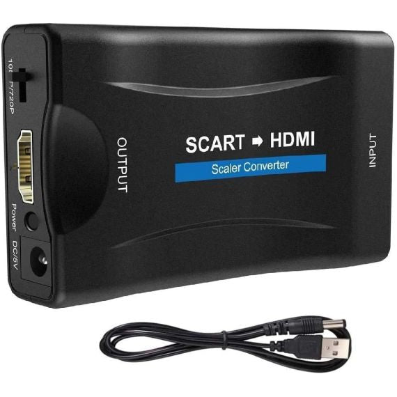 Convertitore VIDEO/AUDIO da SCART a HDMI