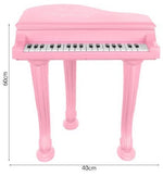 Tastiera elettronica rosa per bambini con microfono e ingresso AUX 3.5mm per telefono 5902802917935 00011405 Iso Trade K712