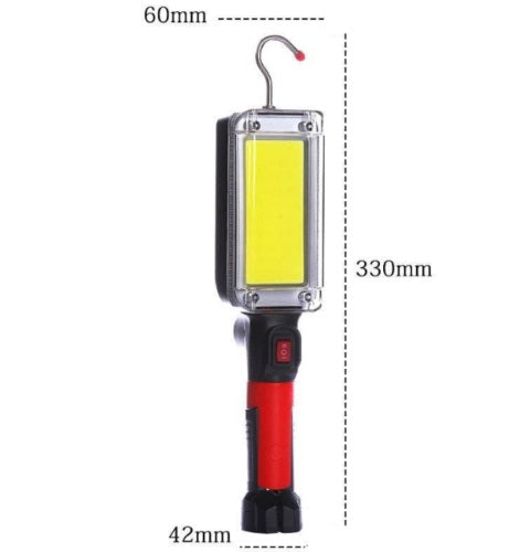 Lampada COB LED da lavoro ricaricabile 700lm 20W 5000K 60LED 8518383488596 ZJ-8859-B K739