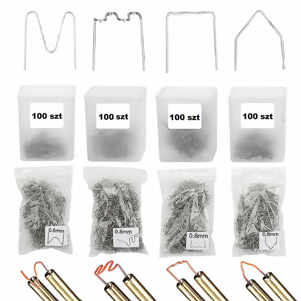 Kit pistola per saldatura plastica con 400 punte saldanti 5902270786606 RTV0400137 K780