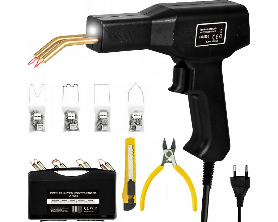 Kit pistola per saldatura plastica con 400 punte saldanti 5902270786606 RTV0400137 K780