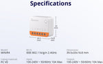 Interruttore smart wireless 2 vie WiFi 2.4G 6918032900011 MINIR4 K832
