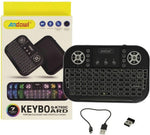 Mini tastiera wireless Andowl Q-K700C con touchpad e retroilluminazione 7890201220044 K836