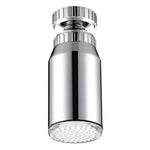 SDF2-B13 1 LED Sensore di temperatura RGB LED Rubinetto Luce Doccia con bagliore d'acqua, Dimensioni: 78 x 30 mm, Interfaccia: 22 mm (Argento), SDF2-B13