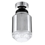 SDF-B5 1 LED Sensore di temperatura ABS RGB LED Rubinetto Luce Doccia con bagliore d'acqua, Dimensioni: 75 x 37 mm, Interfaccia: 22 mm (Argento), SDF-B5