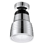 SDF-B10 1 LED Sensore di temperatura ABS RGB LED Rubinetto Luce Doccia con bagliore d'acqua, Dimensioni: 58 x 38 mm, Interfaccia: 22 mm (Argento), SDF-B10