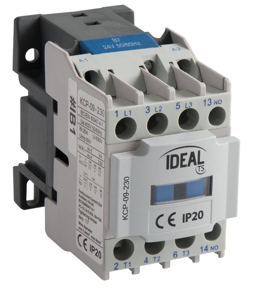 Contattore di potenza 9A AC-3 bobina 230V AC 5905339241009 24100 KA1046