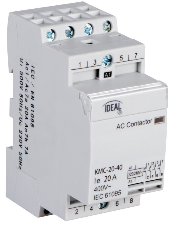 Contattatore modulare 230V 7-20A 3.5-13kW 5905339232410 KMC-20-40 23241  KA1049