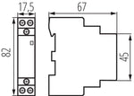 Contattore modulare 230VAC 7-20A 1.2-4kW KMC-20-20 5905339232403 23240  KA1092