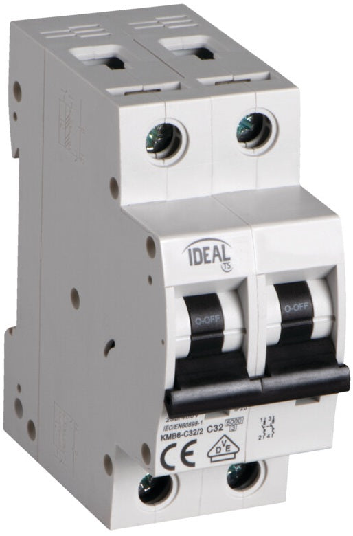 Interruttore magnetotermico 2P 32A Kanlux 5905339325884 32588 KA2087
