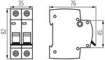 Interruttore magnetotermico 2P 20A Kanlux 32586 5905339325860 KMB6-C20/2 KA2174