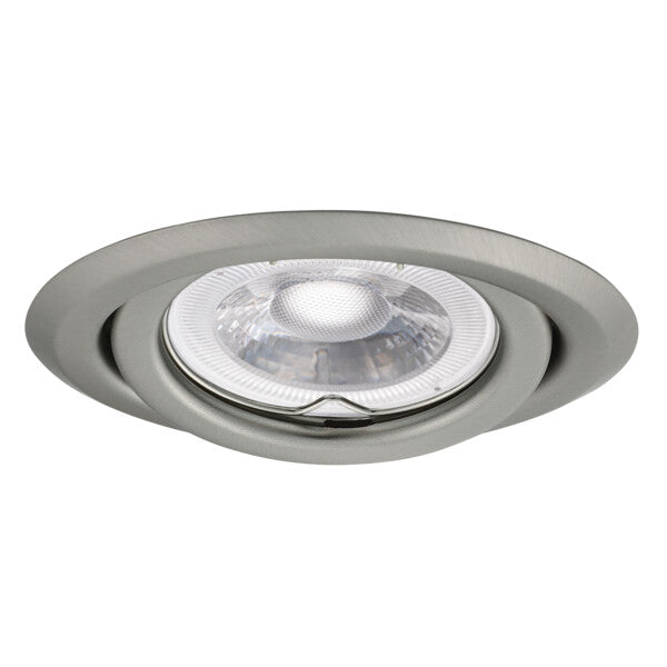 Faretto da incasso Kanlux ARGUS II cromato GU10 GX5.3 orientabile 37160 5905339371607 KA2185