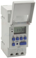 Timer temporizzatore elettronico 24h per guide Din (TH35) JVT3 Kanlux