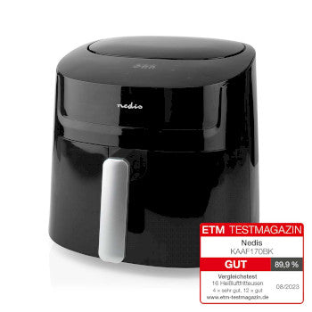 Hot Air Fryer | 7,2 l | Timer: 240 min | Number of preset programs: 8 | Digital | Black