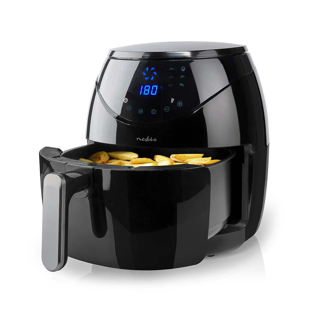 Friggitrice digitale ad aria calda 1800W 6.5l 12 programmi preimpostati timer 60min KAAF250EBK 5412810334360 ND9648