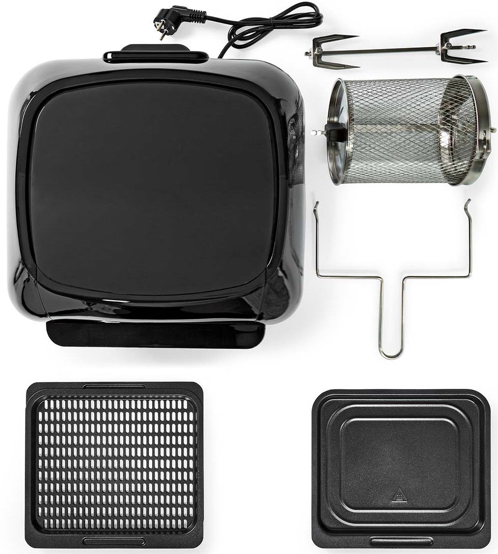 Friggitrice digitale ad aria calda multifunzione 9in1 1500W 12 litri  KAAFO300EBK 5412810404056 ND9533