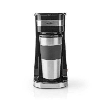 Coffee Maker | Filter Coffee | 0.4 l | 1 Cup | Black / Silver