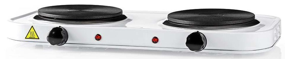 Piastra elettrica 2000W 2 zone di cottura diametro 15cm KAEP200EWT2 5412810293131 ND9523