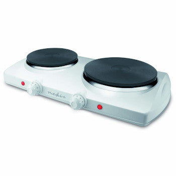 Electric Cooking Plates | Cooking zones: 2 | 2300 W | Overheating protection | White