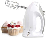 Frullatore 200W 5 velocità funzione turbo 2 Battitori/2 Dough Ganci
