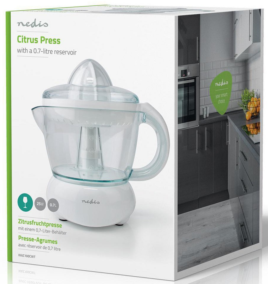 Spremiagrumi elettrico 25W 700ml 4 porzioni KAJC100CWT 5412810324163 ND9184