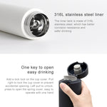 Bottiglia d'acqua con tazza termica sottovuoto originale Xiaomi Mijia 480ML